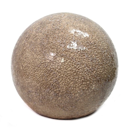 Simple Designs Champagne Stone Ball Table Lamp LT3302-CHA